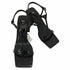 ザラ ZARA Block heel sandals スクエアトゥ チャンキー ヒール サンダル レディース JPN:23.5