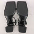 ザラ ZARA Block heel sandals スクエアトゥ チャンキー ヒール サンダル レディース JPN:23.5
