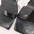ザラ ZARA Block heel sandals スクエアトゥ チャンキー ヒール サンダル レディース JPN:23.5