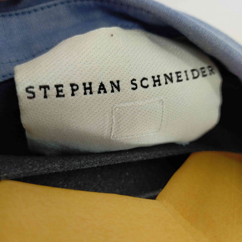 ステファンシュナイダー STEPHAN SCHNEIDER 異素材切替BD半袖シャツ バイカラー メンズ 3