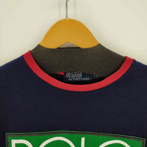 ポロバイラルフローレン Polo by RALPH LAUREN POLO HI TECH BIGパッチTシャツ メンズ import:S