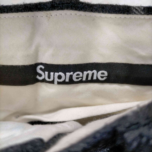 シュプリーム Supreme 22FW windowpane wool trouser メンズ US:32-33