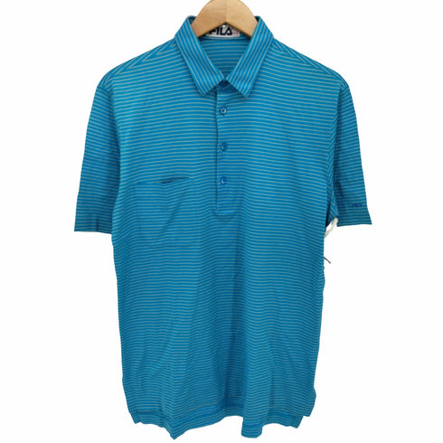 フィラ FILA 90S ボーダー S/S ポロ シャツ メンズ JPN:XL