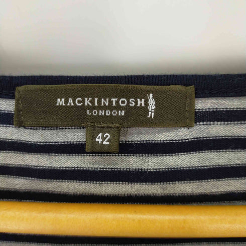 マッキントッシュ ロンドン Mackintosh LONDON ボートネックボーダーTシャツ メンズ 42