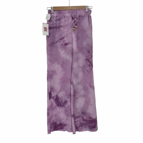 RUNNING HIGH 22SS TIE DYE PLEATED WIDE PANTS タイダイプリーツワイドパンツ レディース S
