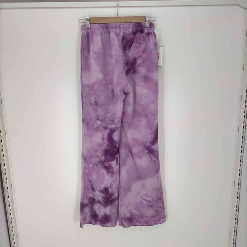 RUNNING HIGH 22SS TIE DYE PLEATED WIDE PANTS タイダイプリーツワイドパンツ レディース S