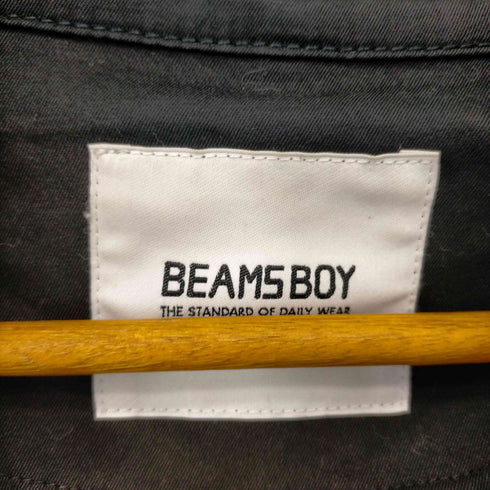 ビームスボーイ BEAMS BOY フード デタッチ トレンチコート レディース FREE