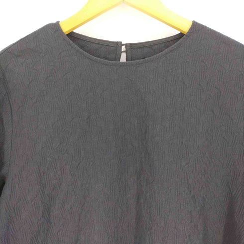 アンフィーロジユウク unfilo 自由区 洗える/シワになりにくい フクレジャガードブラウス レディース JPN:XL