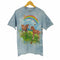 ザマウンテン the mountain メキシコ製 プリントタグ タイダイ染 S/S コットン ユニコーン 大判 プリント クルーネック Tシャツ コピーライト2014 メンズ import:M