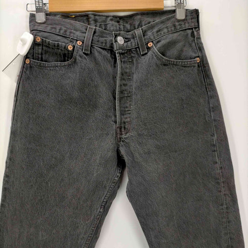 リーバイス Levis USA製 刻印552 501 先染め ブラックデニムパンツ メンズ W30 L32