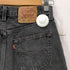 リーバイス Levis USA製 刻印552 501 先染め ブラックデニムパンツ メンズ W30 L32