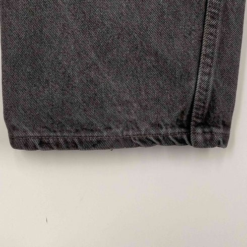 リーバイス Levis USA製 刻印552 501 先染め ブラックデニムパンツ メンズ W30 L32
