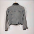 jeanology COLLECTION ベルベット 切替 デニム シャツ ジャケット レディース