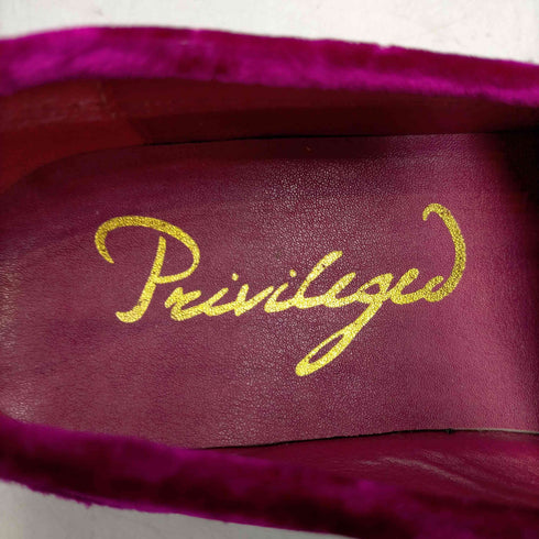 Privileged CHAPTER RORY ベロア ローファー レディース US:6