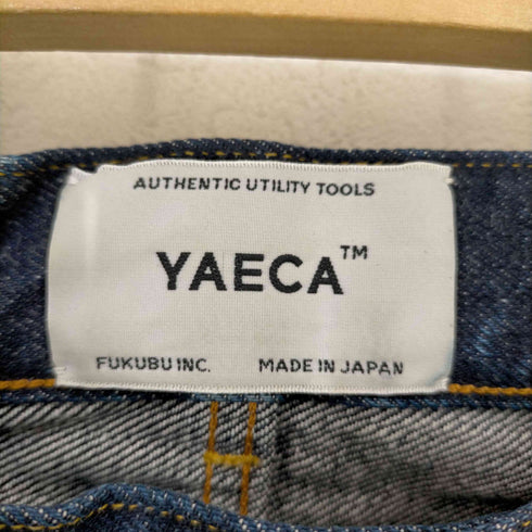 ヤエカ YAECA 13-14W DENIM PANTS WIDE STRAIGHT メンズ 32inch