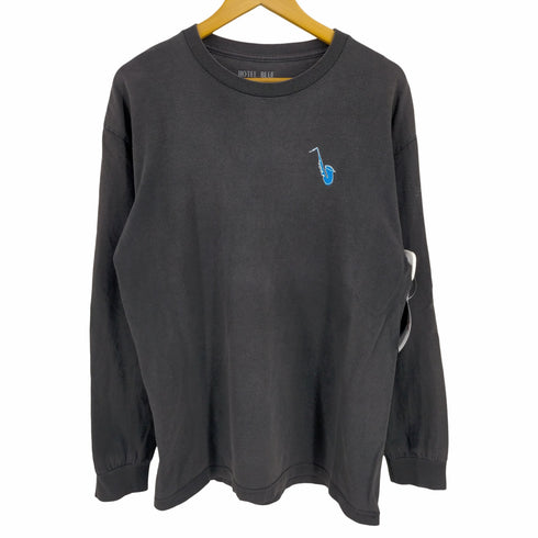 ホテルブルー HOTEL BLUE NYC Vinyl L/S T-Shirt メンズ import:L