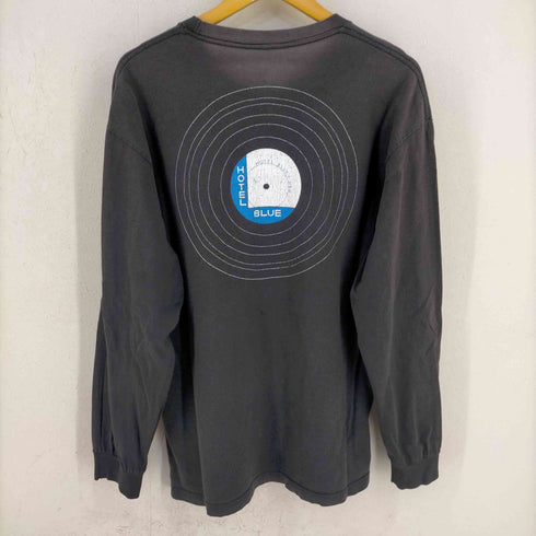 ホテルブルー HOTEL BLUE NYC Vinyl L/S T-Shirt メンズ import:L