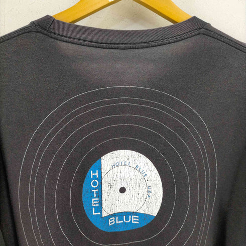 ホテルブルー HOTEL BLUE NYC Vinyl L/S T-Shirt メンズ import:L