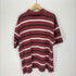 セントジョンズベイ ST.JOHNS BAY プリントタグ ビッグシルエット コットン S/S ボーダー ポロシャツ メンズ 2XLT/2XGL
