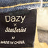 デイジー DAZY STAR SERIES ヴィンテージ加工 ワイドデニムパンツ レディース JPN:M