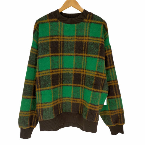 フルギ 3.3 FIELD TRIP リブ切替 チェック ニット プルオーバー メンズ ONE SIZE