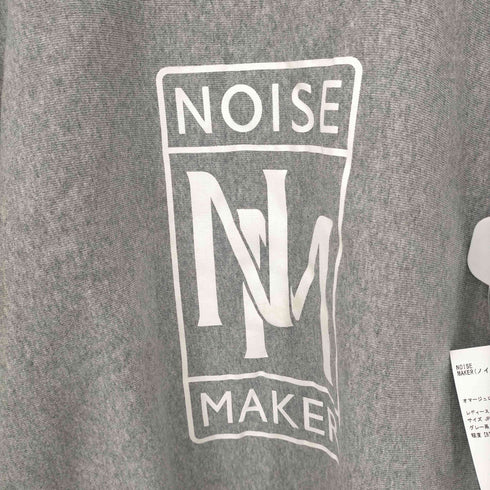 ノイズメーカー NOISE MAKER オマージュロゴクルーネックスウェット レディース JPN:M
