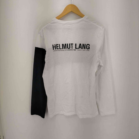 ヘルムートラング HELMUT LANG バックロゴ バイカラー L/S カットソー メンズ JPN:XL