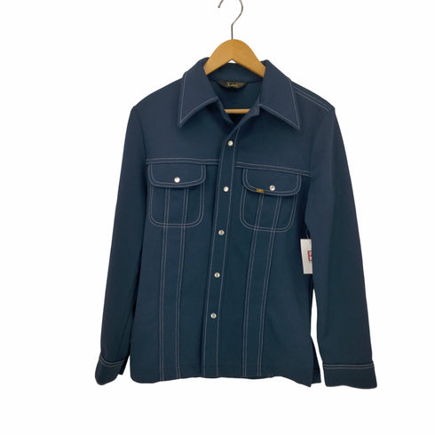 リー Lee 70S MADE IN USA ポリオープンカラーシャツ メンズ S-R