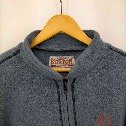 バートン BURTON 00S 13 SNOWBOARDS ジップフリース メンズ import:M