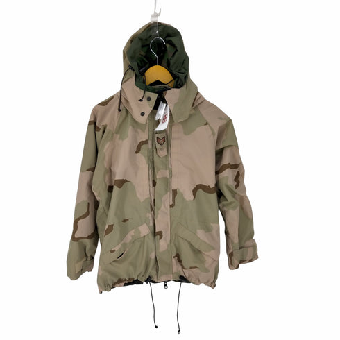 民間 ECWCS REVERSIBLE PARKA DESERT WOODLAND CAMO リバーシブル パーカー メンズ MEDIUM/SHORT