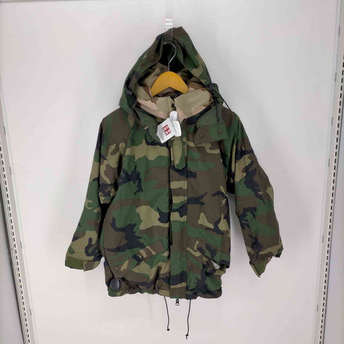 民間 ECWCS REVERSIBLE PARKA DESERT WOODLAND CAMO リバーシブル パーカー メンズ MEDIUM/SHORT