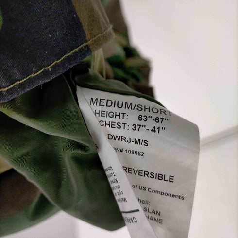 民間 ECWCS REVERSIBLE PARKA DESERT WOODLAND CAMO リバーシブル パーカー メンズ MEDIUM/SHORT