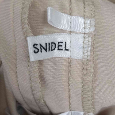 スナイデル snidel Sustainaダブルラインカットパンツ レディース JPN:1