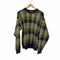 90S MADE IN USA グレンチェックコットンニット メンズ import:XL