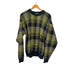 90S MADE IN USA グレンチェックコットンニット メンズ import:XL
