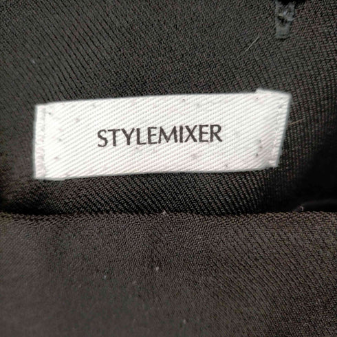 スタイルミキサー STYLEMIXER ハイウエストサスペンダーパンツ レディース JPN:S