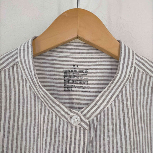 ムジルシリョウヒン 無印良品 ノースリーブ シャツワンピース レディース M-L