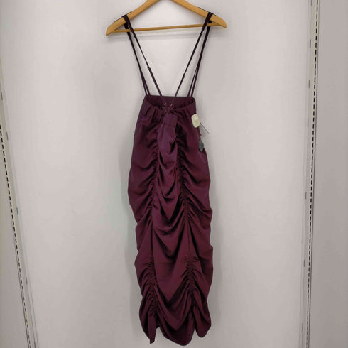 アメリ AMERI VERTICAL GATHER SUSPENDER SKIRT レディース JPN:S