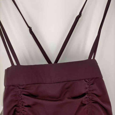 アメリ AMERI VERTICAL GATHER SUSPENDER SKIRT レディース JPN:S