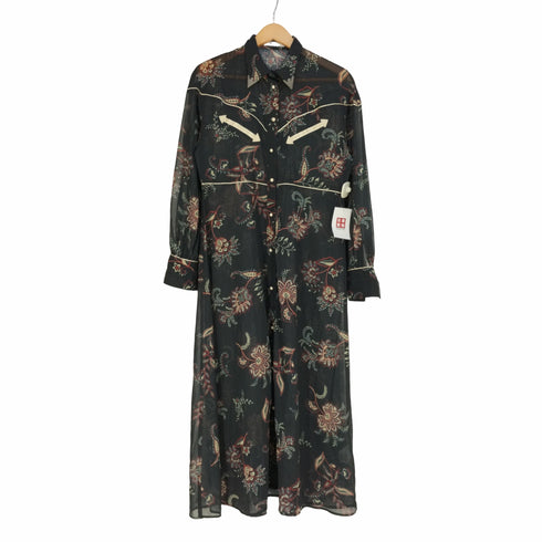 ローズバッド ROSE BUD ウエスタンディテールワンピース シャツワンピース レディース FREE