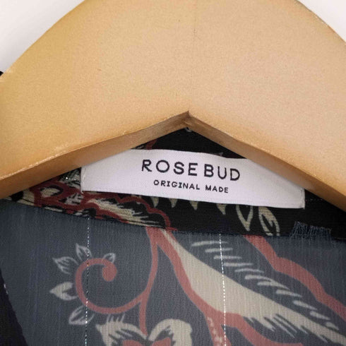 ローズバッド ROSE BUD ウエスタンディテールワンピース シャツワンピース レディース FREE