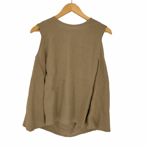 イエナラブークル IENA LA BOUCLE 23SS リネンポリバックドレープブラウス レディース