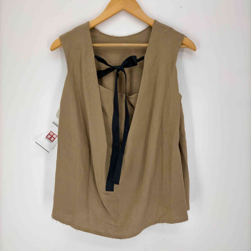 イエナラブークル IENA LA BOUCLE 23SS リネンポリバックドレープブラウス レディース
