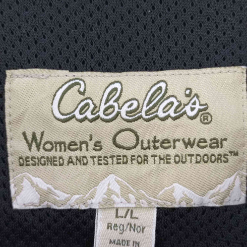 カベラス cabelas 裏地メッシュ Vネックプルオーバーピステ メンズ WOMEN:L