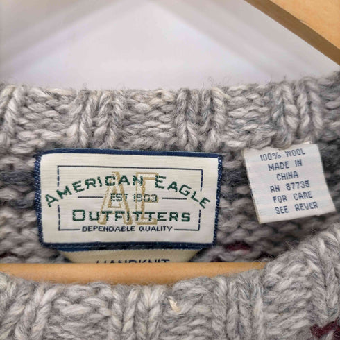 アメリカンイーグルアウトフィッターズ AMERICAN EAGLE OUTFITTERS 90S HANDKNIT ノルディックニット メンズ import:M