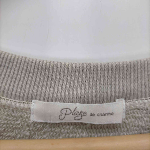 プラージュ PLAGE 21SS ヴィンテージリメイクスウェット レディース