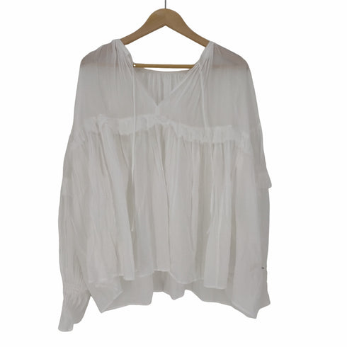 プラージュ PLAGE 23SS Fril ギャザーブラウス レディース