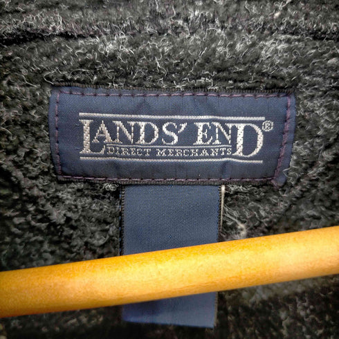ランズエンド LANDS END 90S フロントドローコード フリースアノラックパーカー POLARTEC メンズ