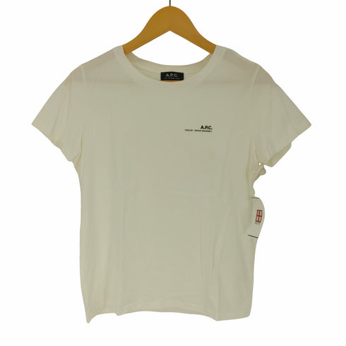 アーペーセー A.P.C. 22SS ロゴ プリント Tシャツ レディース import:S