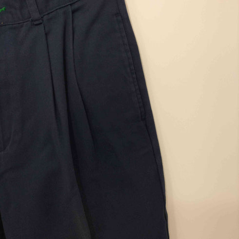 トミーヒルフィガー TOMMY HILFIGER 2タック ジップフライ ネイビーテーパードチノ レディース 14